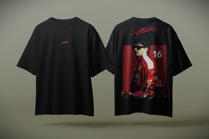 Charles Leclerc F1 Ferrari Graphic T-Shirt - Scuderia Racing Tee