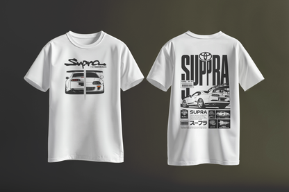 Supra Legend Graphic Tee – JDM Car Enthusiast Streetwear
