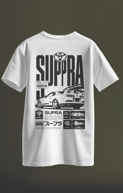 Supra Legend Graphic Tee – JDM Car Enthusiast Streetwear